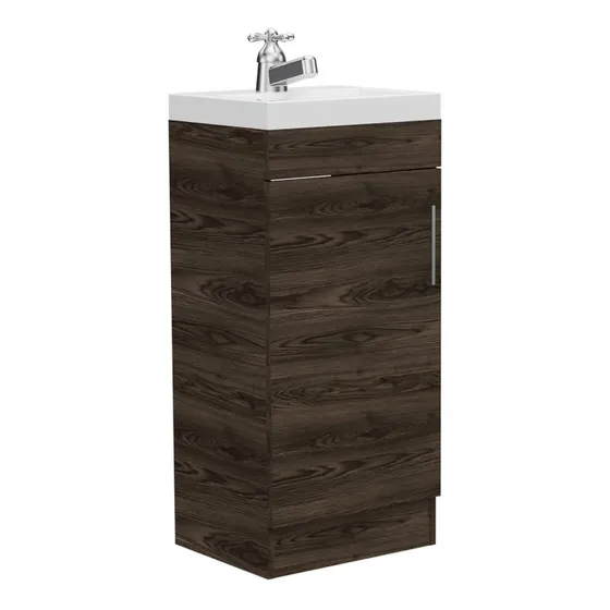 Mueble Para Lavamanos Oporto Chocolate