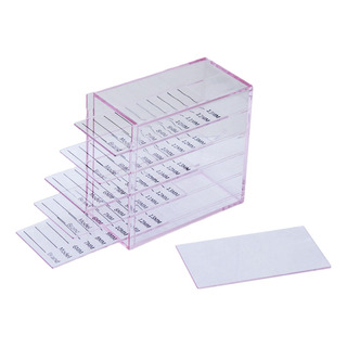 Caja De Exhibición De Pestañas Con Herramienta Para Caja De Exhibición De Pestañas Con Herramienta Para