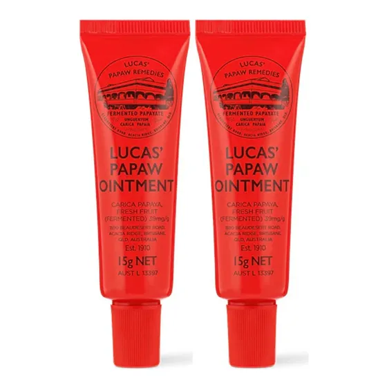 Tubo De Pomada Lucas Papaw De 15 Ml Com Aplicador Labial - P
