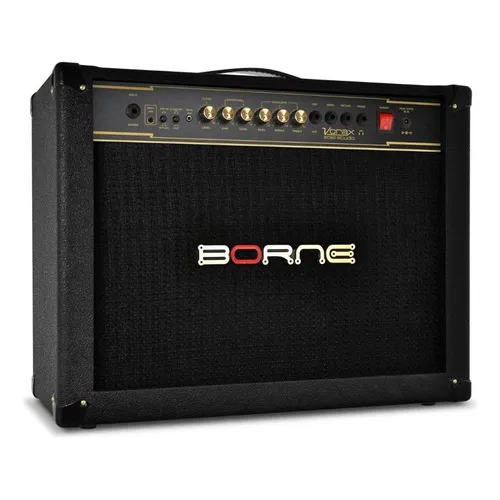 Amplificador Borne Vorax 2080 60w Preto 2x8 127/220V