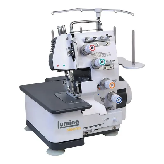 Máquina De Coser Overlock Lumina Sienna 4 Hilos Color Gris