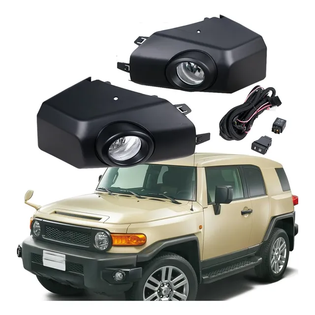 Faros De Parachoque Neblineros Para Toyota Fj 2007  Adelante