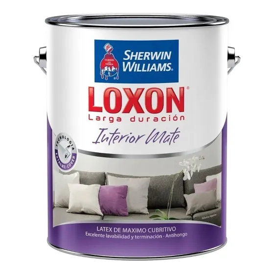 Loxon Interior Mate 3,6 Lts Super Blanco | Serrentino