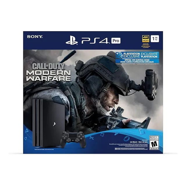 Playstation 4 Pro 1 Tb 2 Controles 7 Juegos