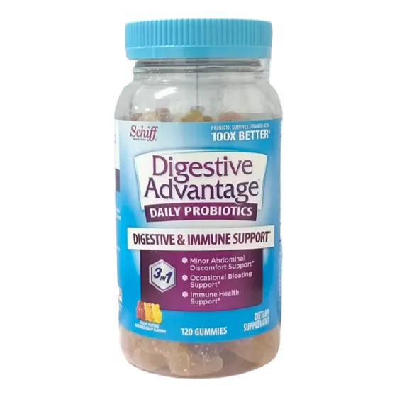 Probiótico En Gomita Digestive Advantage 3 En 1. Schiff. 120
