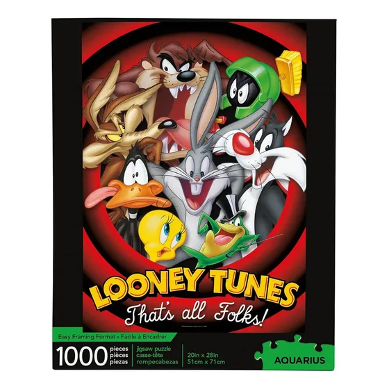 Looney Tunes Bugs Bunny Taz Rompecabezas 1000pz Aquarius