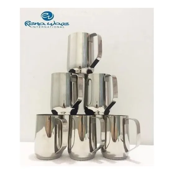 6 Vasos Con Asas Térmicos Renaware 500 Ml Acero Inoxidable