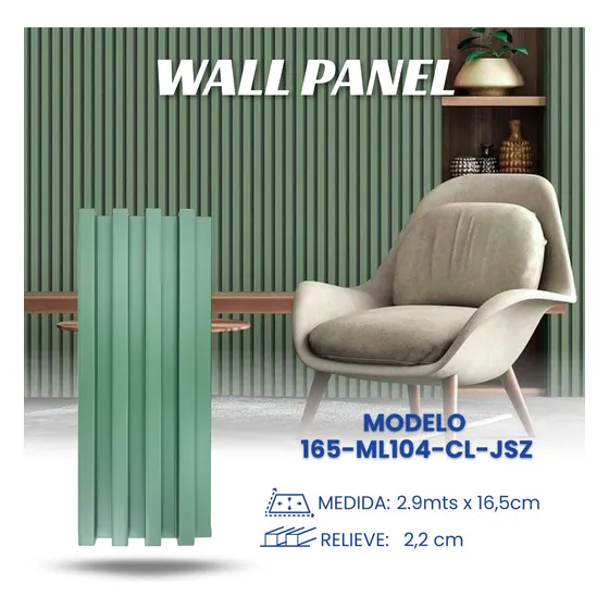 Wall Panel Pvc X 1 Lamina