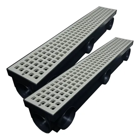 Ralo Modular 10x100 Linear Grelha Pvc Quadriculada Coletor