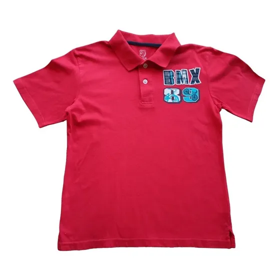 Franela Roja Polo Para Niños Talla 8 365 Kids