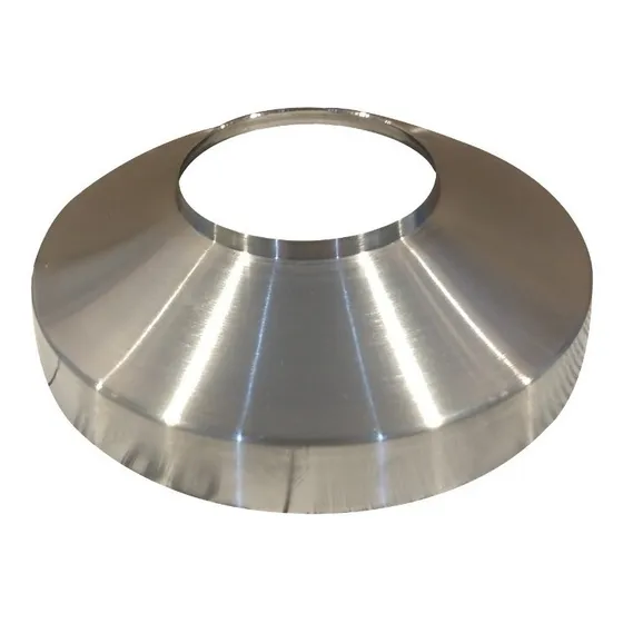 Tapa - Roseta De Acero Inoxidable Para Caño 50.8 2 Pulgadas