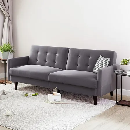 Rosen Futón Violet Gris