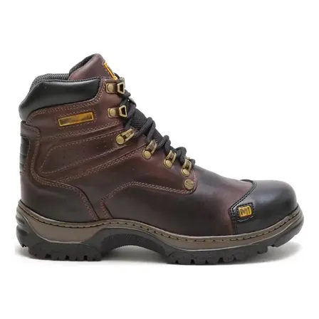 Coturno Bota 810 Adventure 100% Couro Legitimo + Relógio