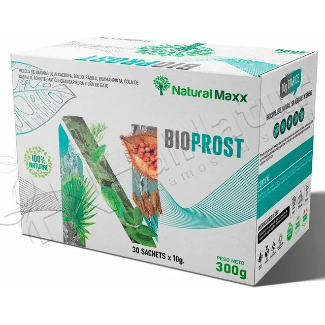 Bioprost Naturalmaxx Reforzado Salud Prostatica Caja 30 Sob