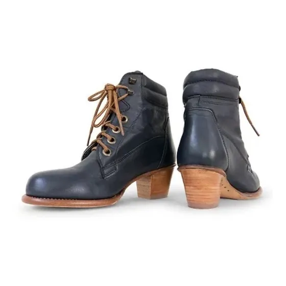 Botas Para Dama Azul Casual Mod-1043 Loblan
