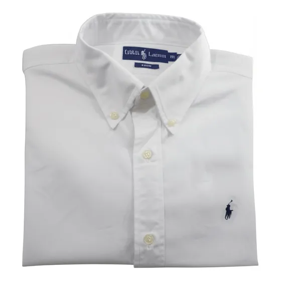 Camisa Polo Ralph Lauren Blake Hombre Casual Larga Algodón