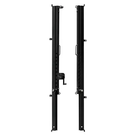 Trilho Suporte Para Rede Beach Tennis Futevôlei Vôlei 1.8m Regulável Azzure Preto