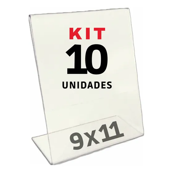 10 Display A7 L Expositor 9x11 Acrílico (ps) Polaroid Etique