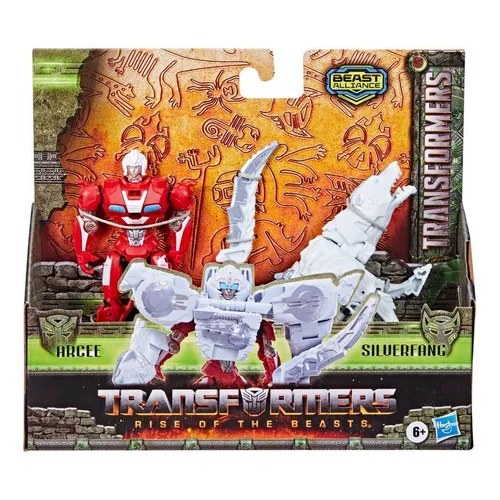 Figura De Acción Transformers Combiners Arcee Y Silverfang