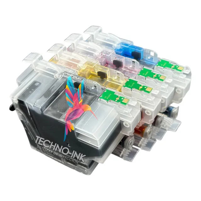 Cartuchos Recargables Bro Lc402 Mfc J6940 Con Chips Original