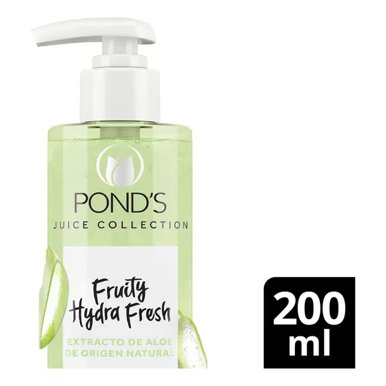 Limpiador Facial Pond's Fruity Hydra Fresh Con Aloe X 200ml Tipo De Piel Mixta