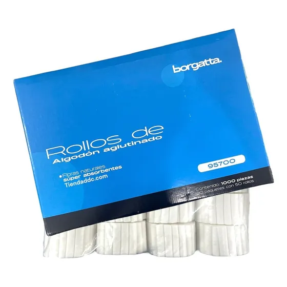Rollos De Algodón #2 (1000 Unidades) Borgatta