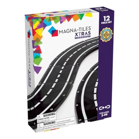 Magna-tiles Xtras: Juego De Construcción Magnética