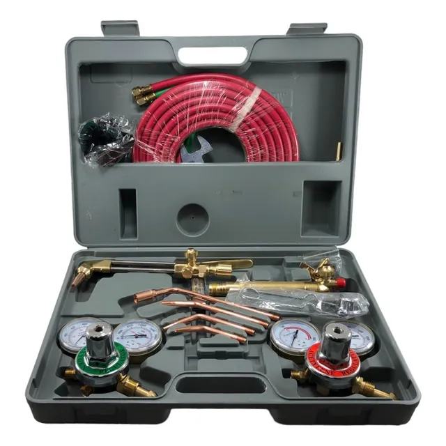 Equipo Profesional De Oxicorte Acetileno/gas 16pc En Estuche