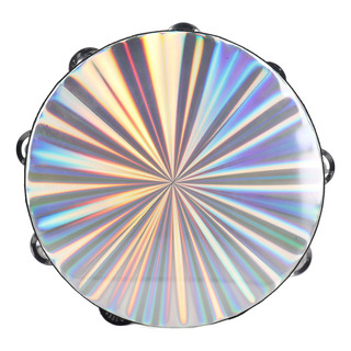 Tambor Portátil Radiant Tamboriine Reflective Clear Crisp Tambor Portátil Radiant Tamboriine Reflective Clear Crisp