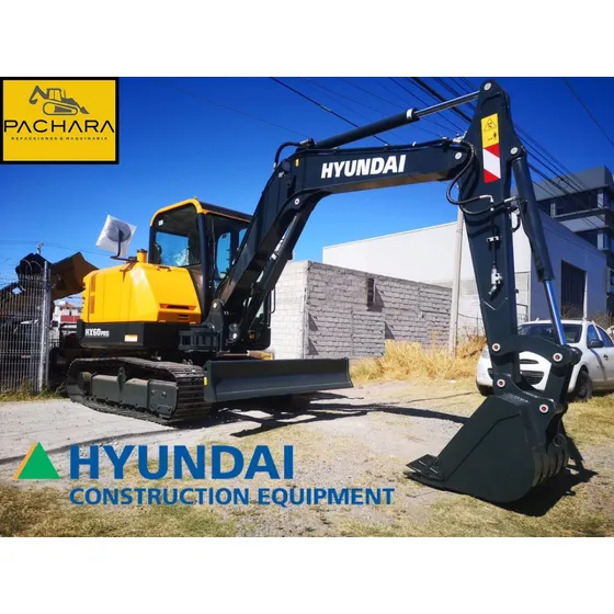2024 Miniexcavadora Hyundai Hx60 Pro/ Kit Hyd 6 Tons Nueva