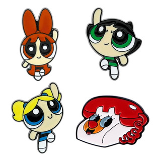 Pin Broche Metálico Chicas Superpoderosas Pin Broche Metálico Chicas Superpoderosas