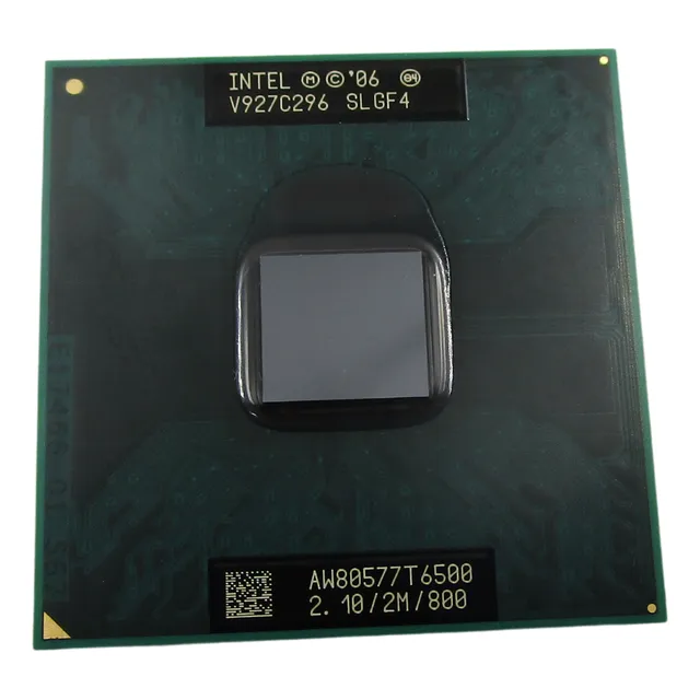 Procesador Intel Core 2 Duo T6500 2.1gh Slgf4 Zócalo P