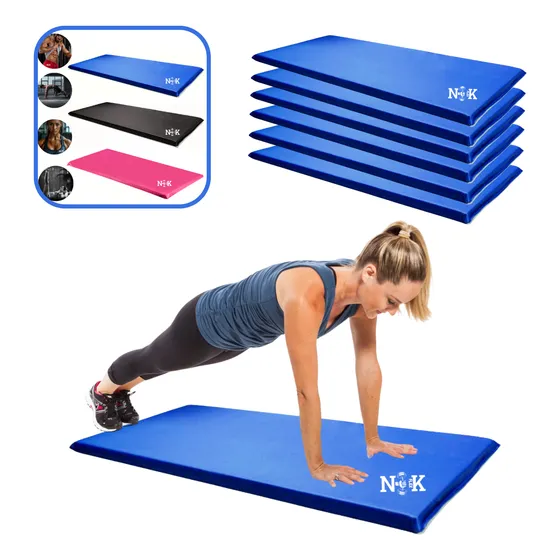 Colchonete Nbk Flex Kit 10un 90x45x3cm Antiderrapante Creche