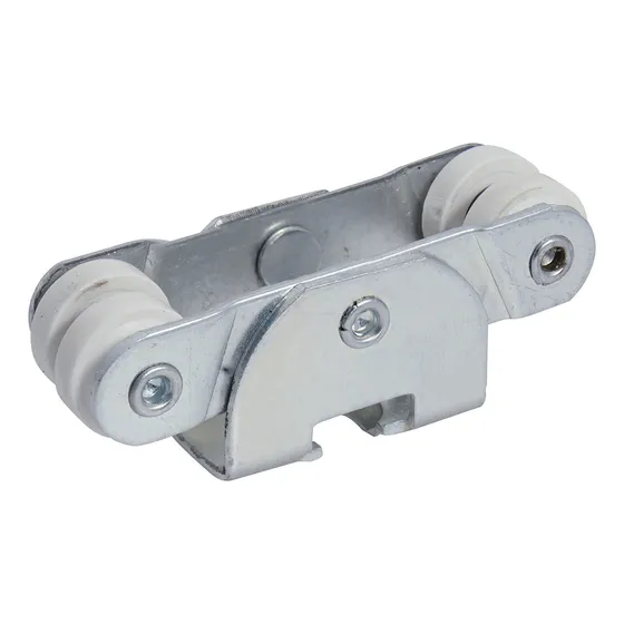 Juego Carretillas Riel Tt 4 Baleros Clóset, Galvanizada Lock