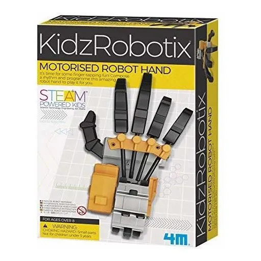 Kit Mano Robot Motorizada Para Niños