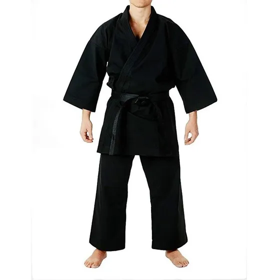 Uniforme Negro / Gi / Karategui / Todas Las Tallas