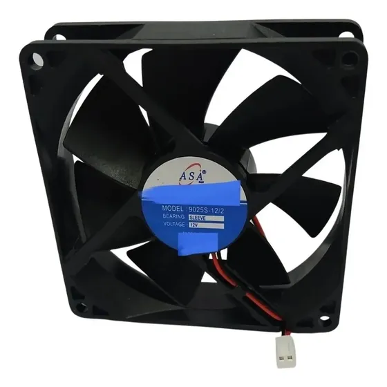 Vetoinha Cooler Ventilador 92mm 12v Bebedouro Geladeira Frio