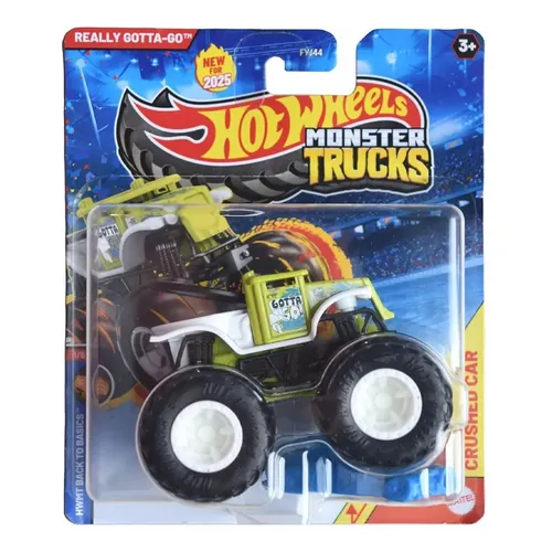 Hot Wheels Monster Trucks Caminhão De Lixo Will Trash It All