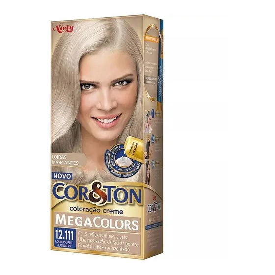 Coloração Cor&ton 12.111 Louro Super Platinado
