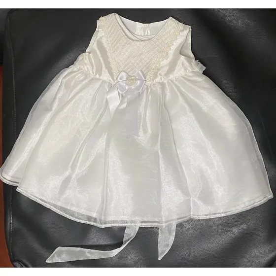 Vestido Para Bautizo O Fiesta, Usado Una Sola Vez