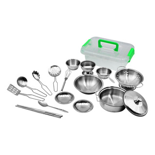 Miniset De Utensilios De Cocina De Acero Inoxidable De 17 Pi Miniset De Utensilios De Cocina De Acero Inoxidable De 17 Pi