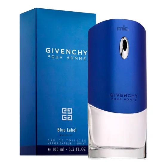 Perfume Gyvenchi Pour Homme Blue Label Para Caballeros