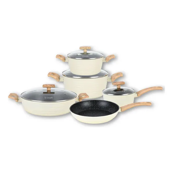 Batería De Cocina Antiadherente Savannah 9 Piezas