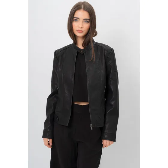 Campera Ecocuero Mujer Liviana Importada Premium I Am