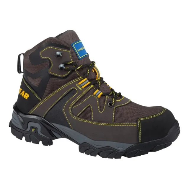 Bota De Dama Goodyear 081c Con Casco Poliamida