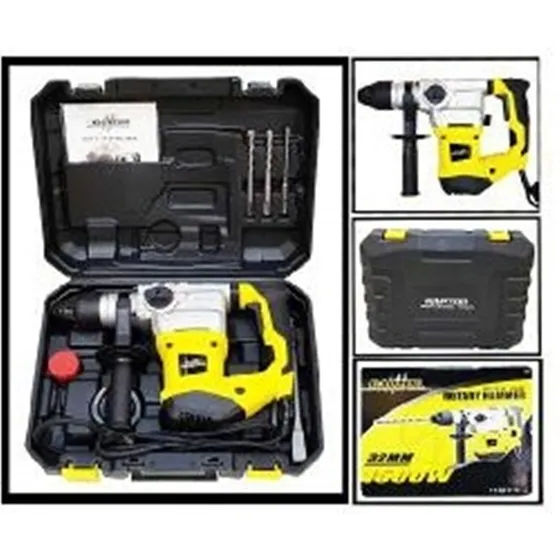 Taladro Y Demoledor Electrico Tipo Martillo De 32 Mm 1500w