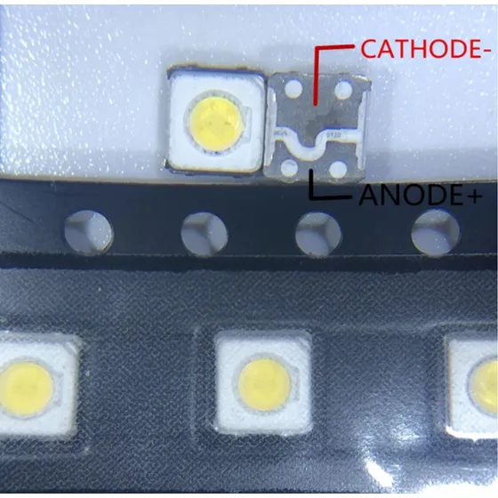 Led 3535 Smd  3v 1w  Repuesto Barra De Televisión 