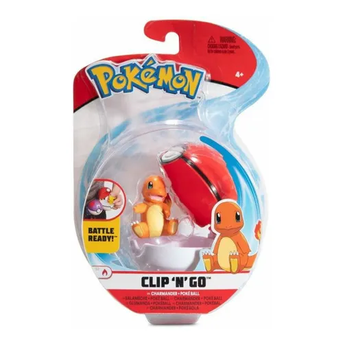 Set Pokémon Pokebola Y Figura Charmander