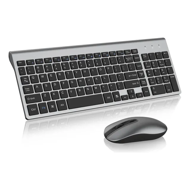 Conjunto Inalámbrico De Ratón Y Teclado 2.4g, 1600dpi, Usb-c