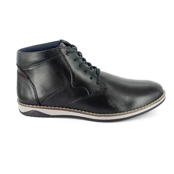  Moderof  Bota Casual/vestir Mod. 710906 Brandy O Negro